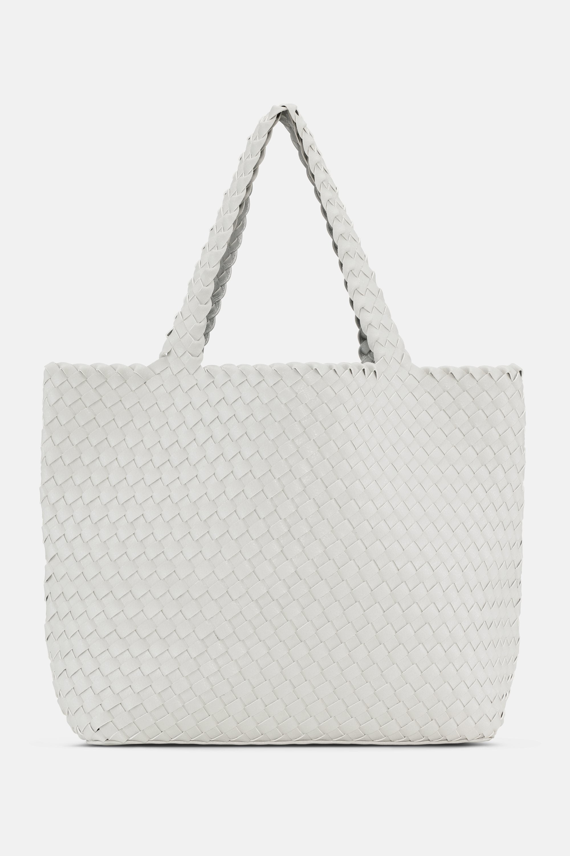 Tote Bag Geflochten - Moonstruck Silver